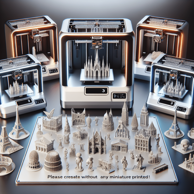 The Top-performing 3D Printers for Detailed Miniature Printing