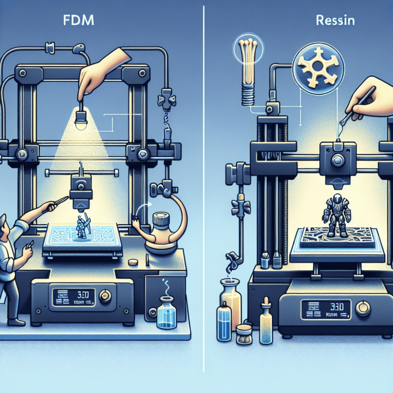 FDM vs Resin: Which 3D Printer is Best for Miniature Gaming?